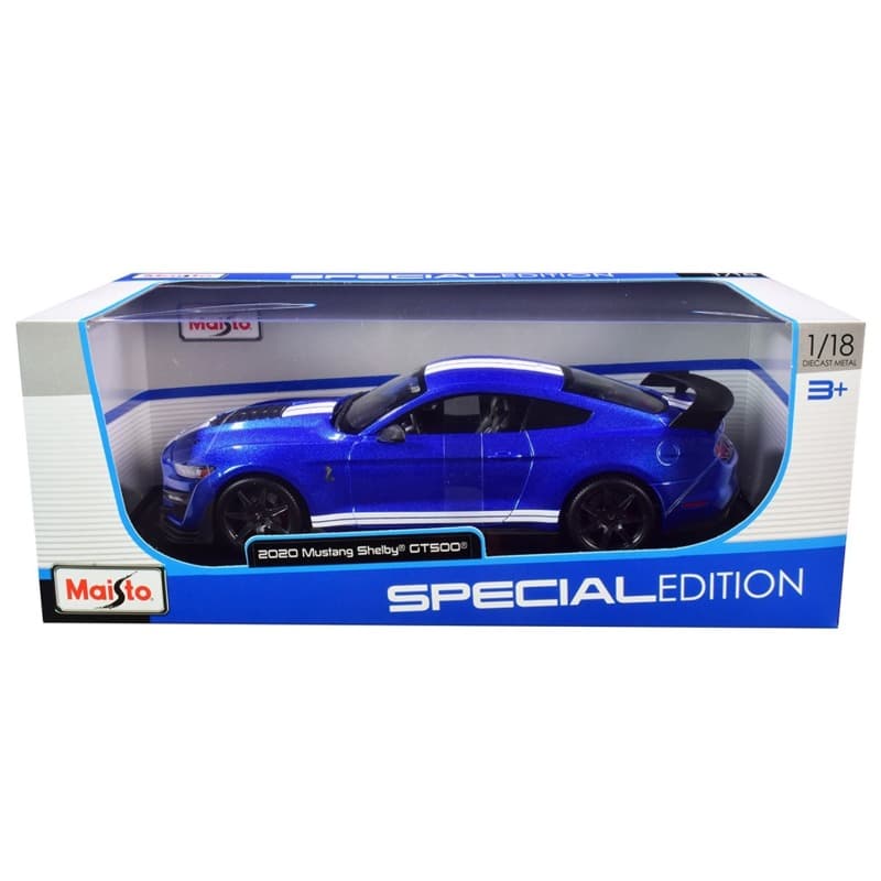 Maisto 1-18 2020 Ford Mustang Shebly GT500 thumbnail 5