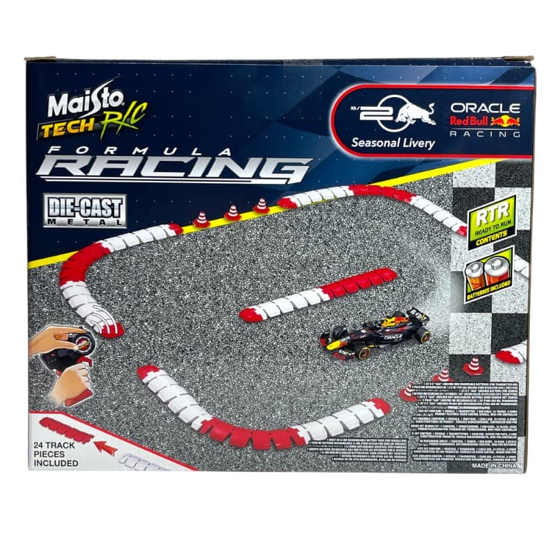 Maisto 1:41 Oracle Red Bull RB20 RC Formula Car with Track thumbnail 2