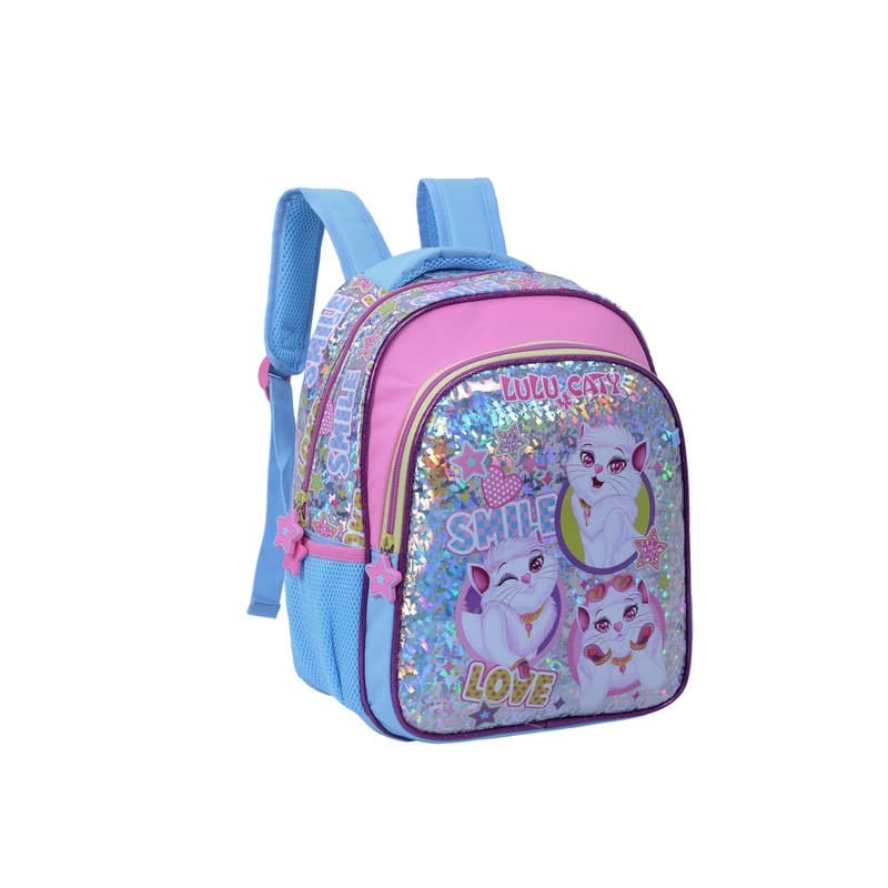 Lulu Caty - Backpack 2 Main Compartments and 2 Side Pockets 13.5" thumbnail 3