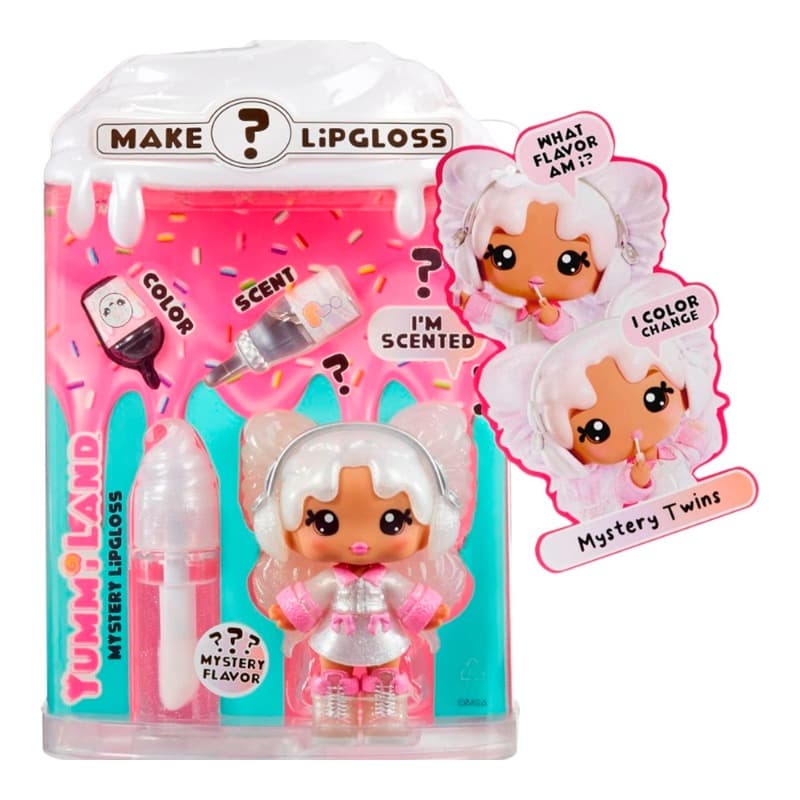 Yummiland Lip Gloss Doll Mystery Chase 2 - Neopolitan Avery Ice Cream