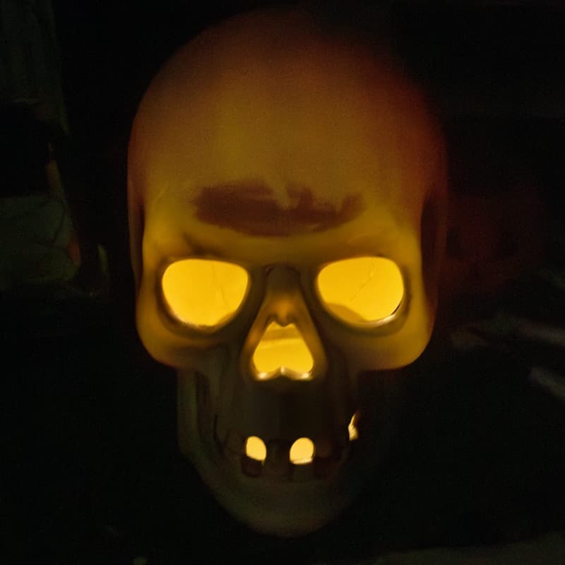 Mad Toys 14-Inch Giant Light Up Skull thumbnail 3