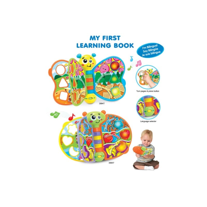 Little Learners My First Learning Book Interactive Toy thumbnail 3