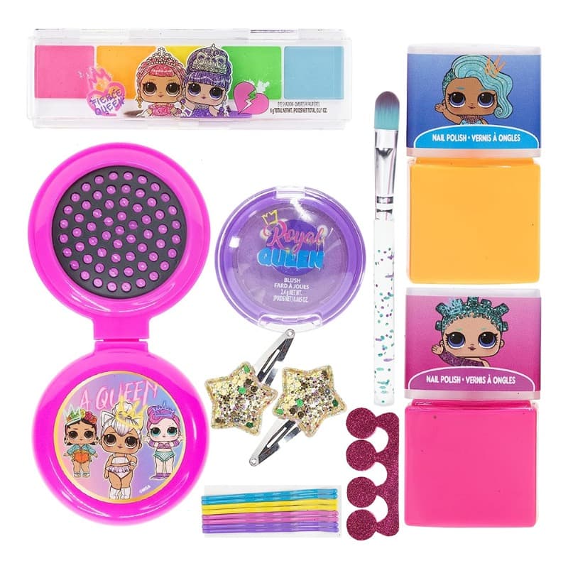 L.O.L Surprise Queen Cosmetic Bag Set 22 Pcs thumbnail 2