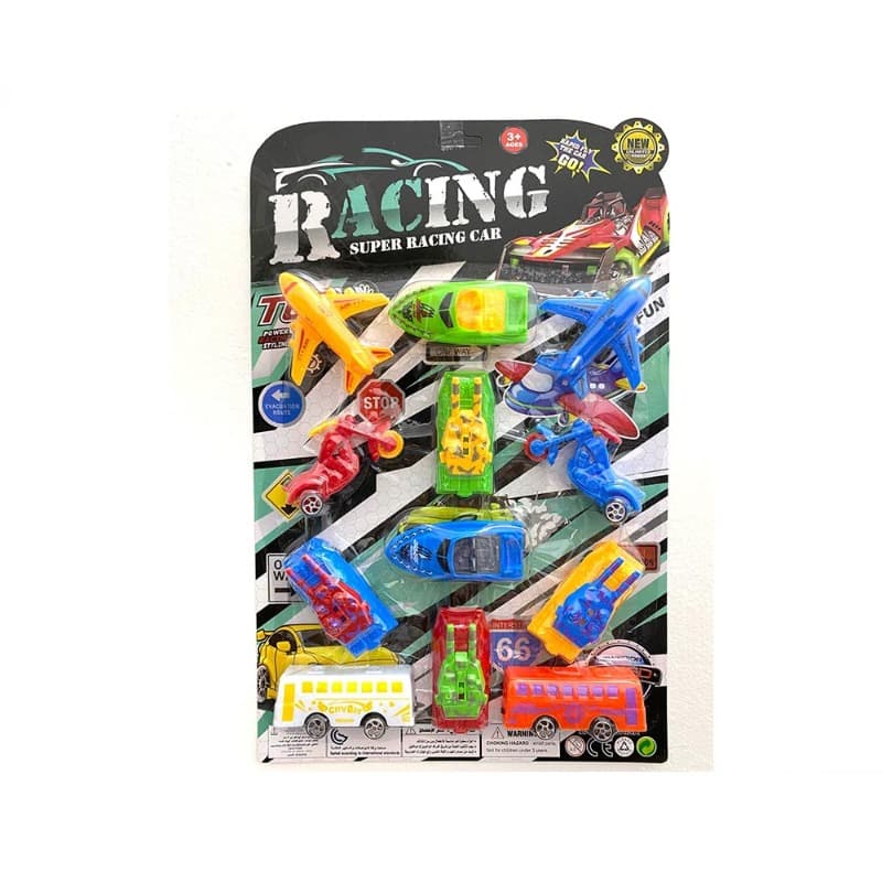 Diverse Vehicles Racing