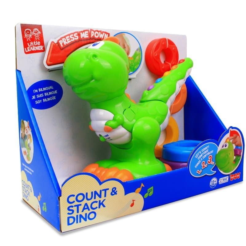 Little Learners Count And Stack Dino
