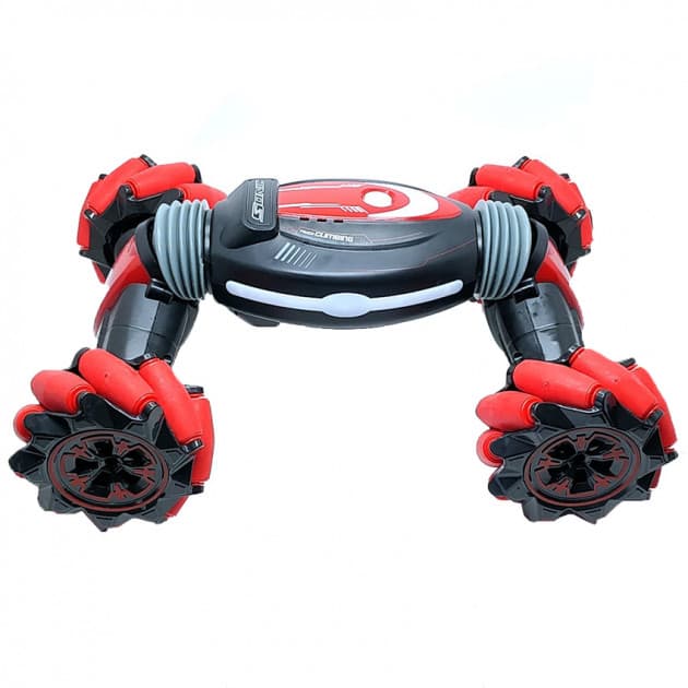 Double Sided Stunt RC Car Red thumbnail 2