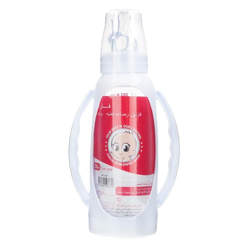 Farlin - Shrink Feeding Bottle With Holder 250ml