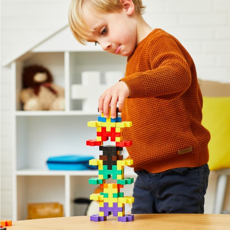 Little Builder Bundle (Plus-Plus BIG Building Set + Frank Match It Puzzle) thumbnail 5