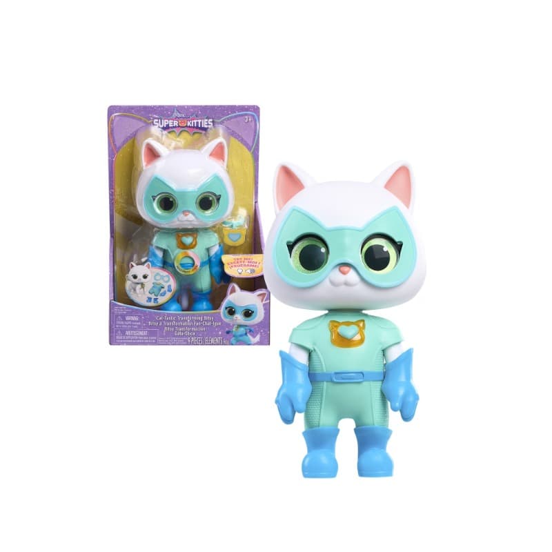 Disney Junior SuperKitties Cat Tastic Bitsy Transforming Figure