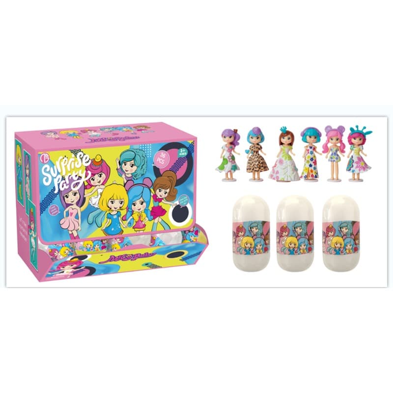 Surprise Party Fashion Doll Set - Assorted
