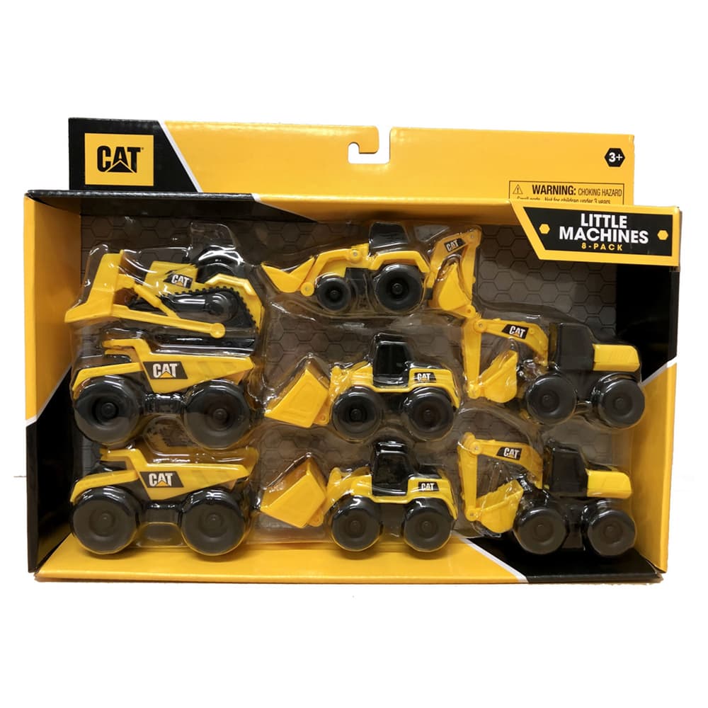 Cat Mini Machines 3-Inch Megapack – 8 Pack