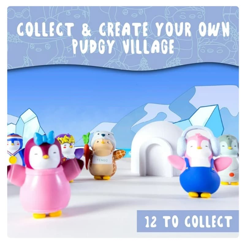 Pudgy Igloo Penguins Collectible Figures in Multiple Shapes 1 pc thumbnail 3