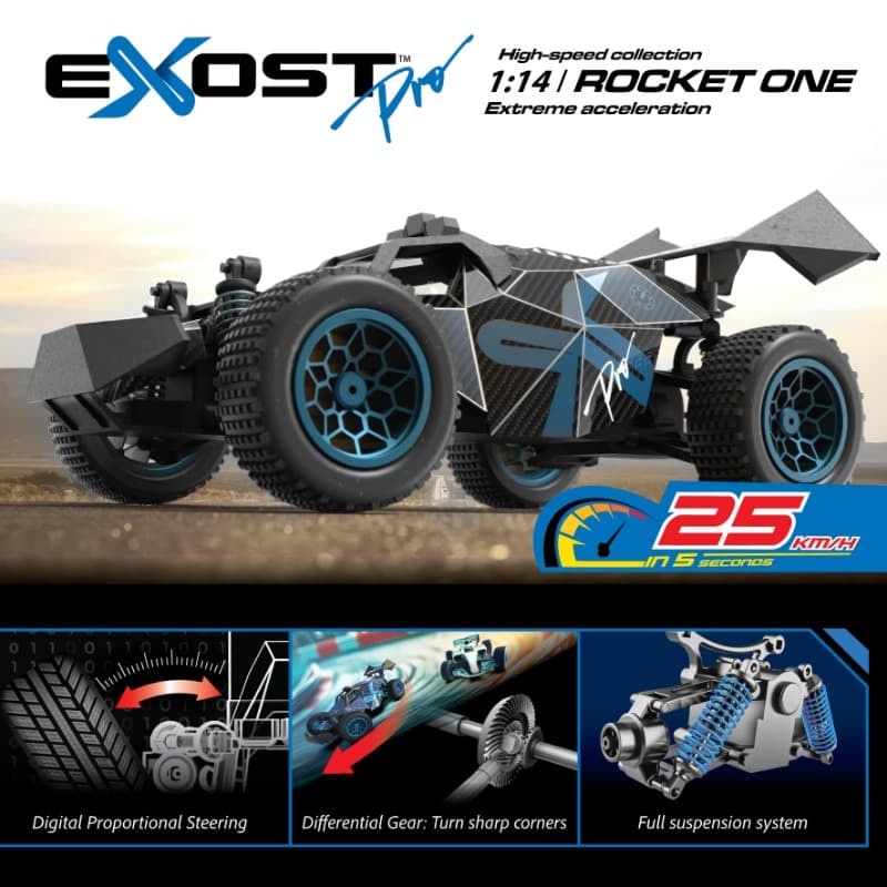Exost Rocket One RC Car thumbnail 5