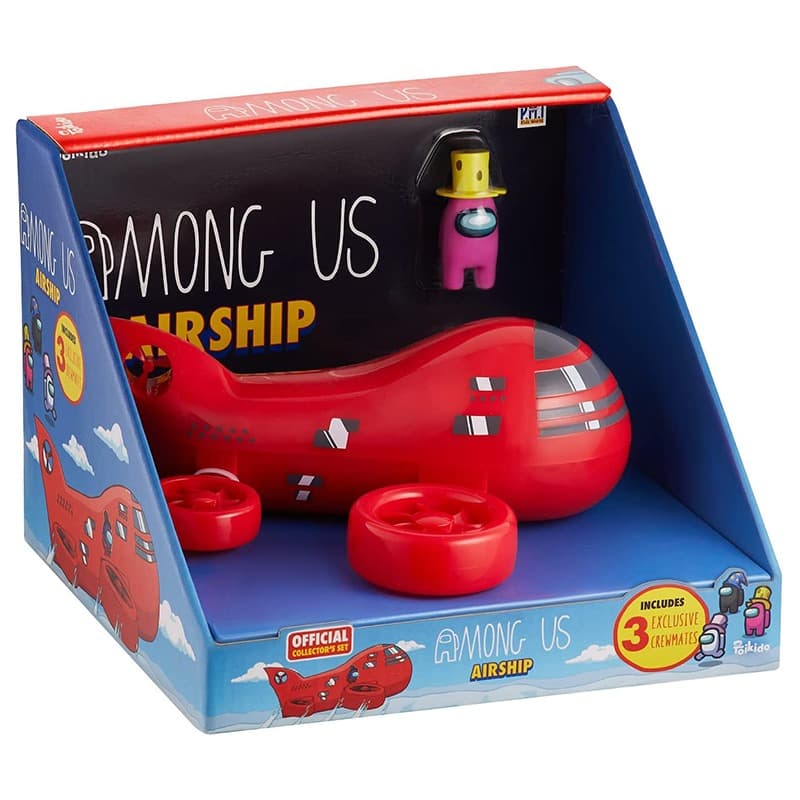 Toikido Among Us Airship Iconic Red Among Us Ship con