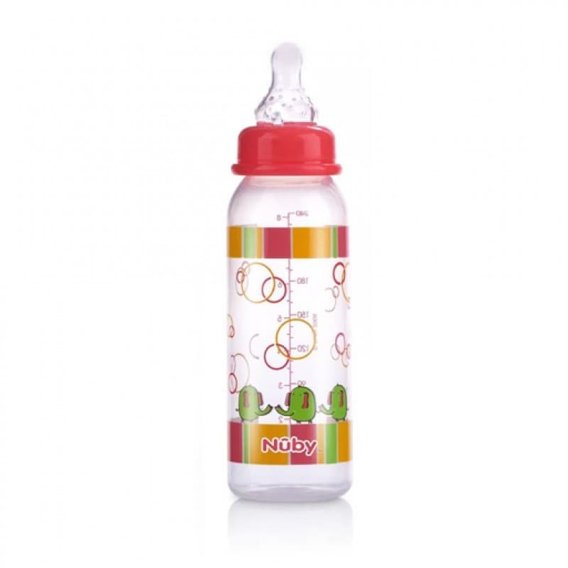 Nuby - Baby Milk Bottle 240 ml - Assorted thumbnail 2