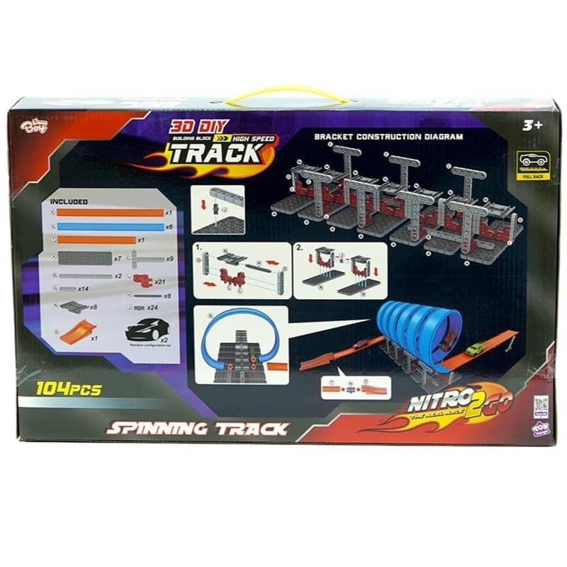 Nitro2Go Spinning Track - 104pcs thumbnail 3