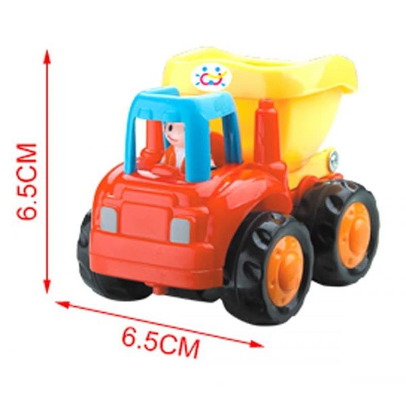 Hola Builder 4-WD Construction Truck Cement Mixer - Multicolors thumbnail 3