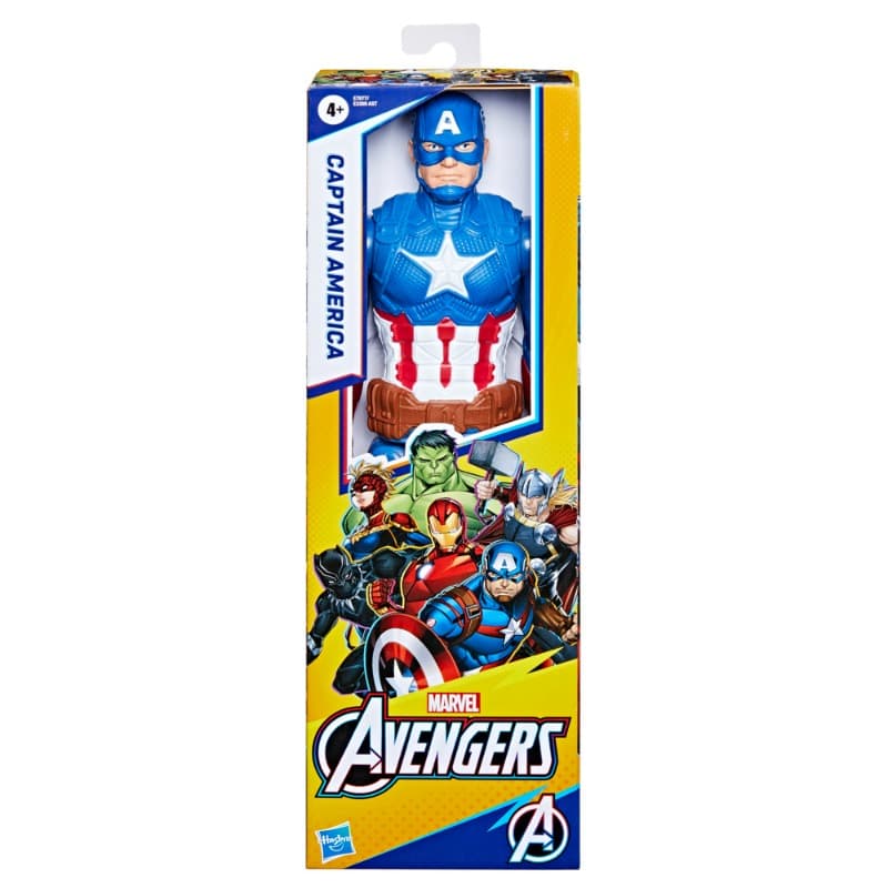 Marvel Avengers Captain America Titan Hero 12 cm Action Figure thumbnail 3
