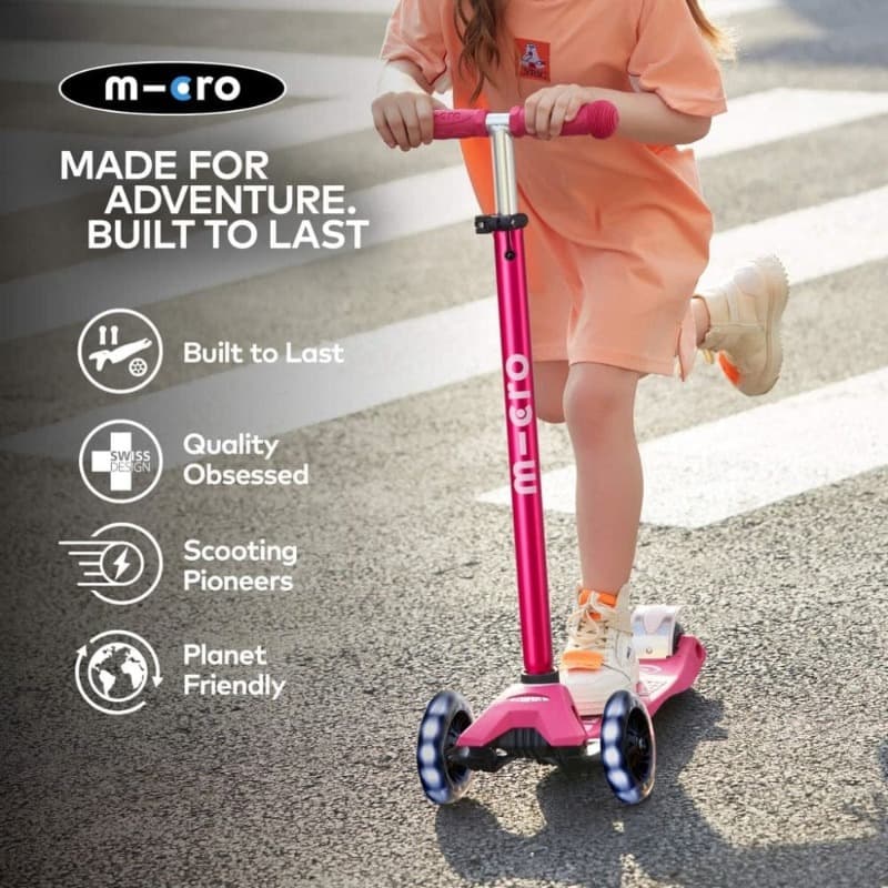 Micro Maxi Classic Scooter - Pink thumbnail 3