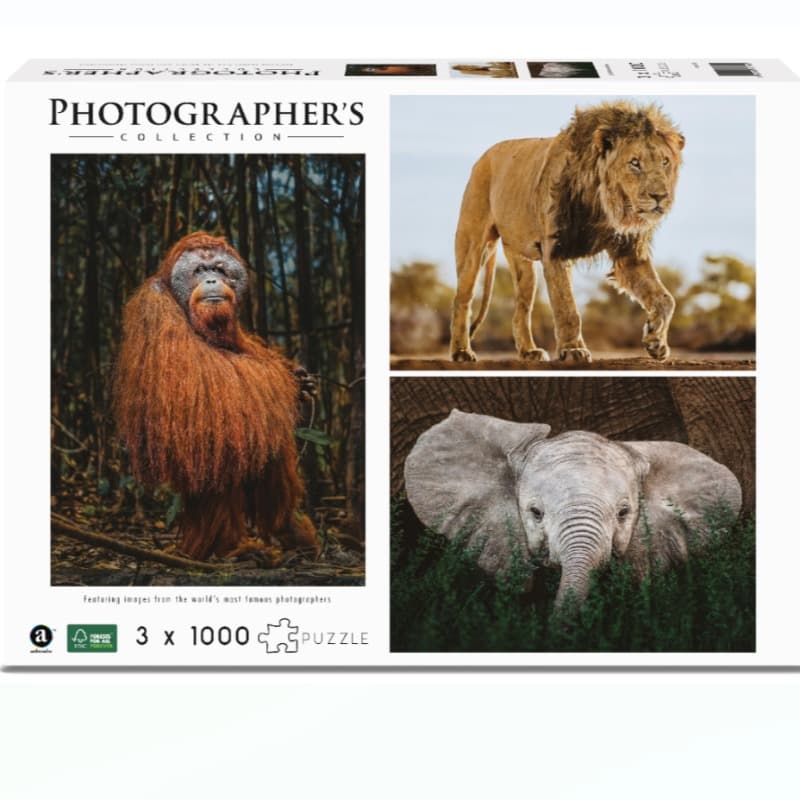 Ambassador - Wild Animal Families Donal Boyd 3x1000 Pcs - Shape 4