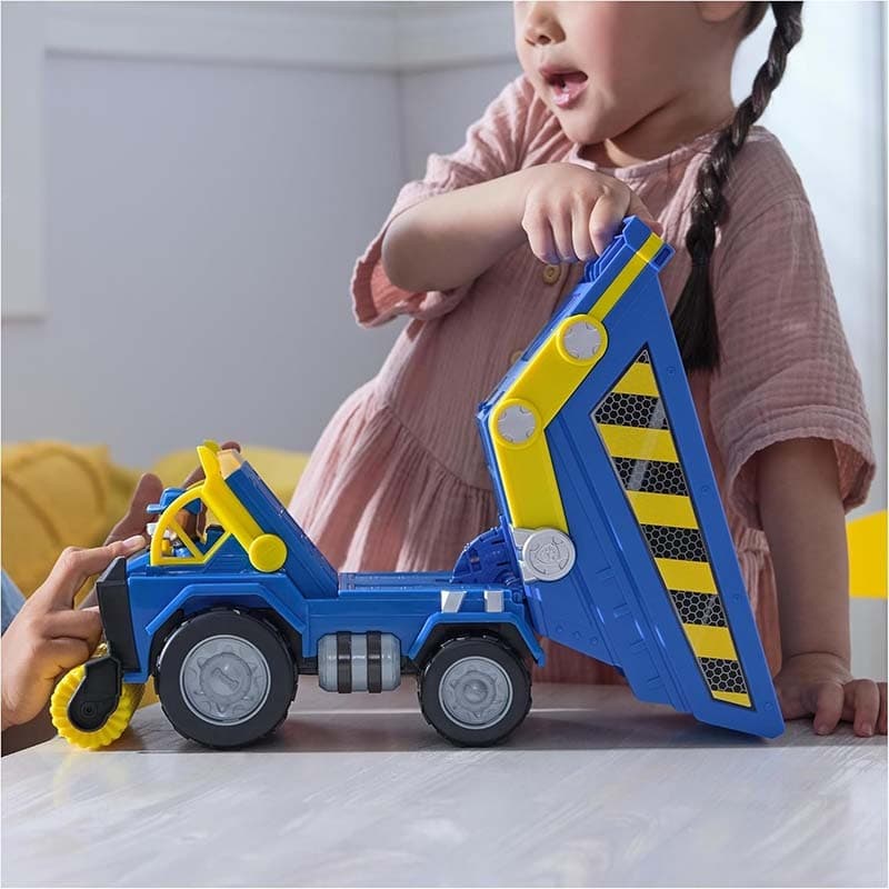 Paw Patrol Rubble & Crew Toy Vehicle Deluxe Wheeler Dump Truck thumbnail 4