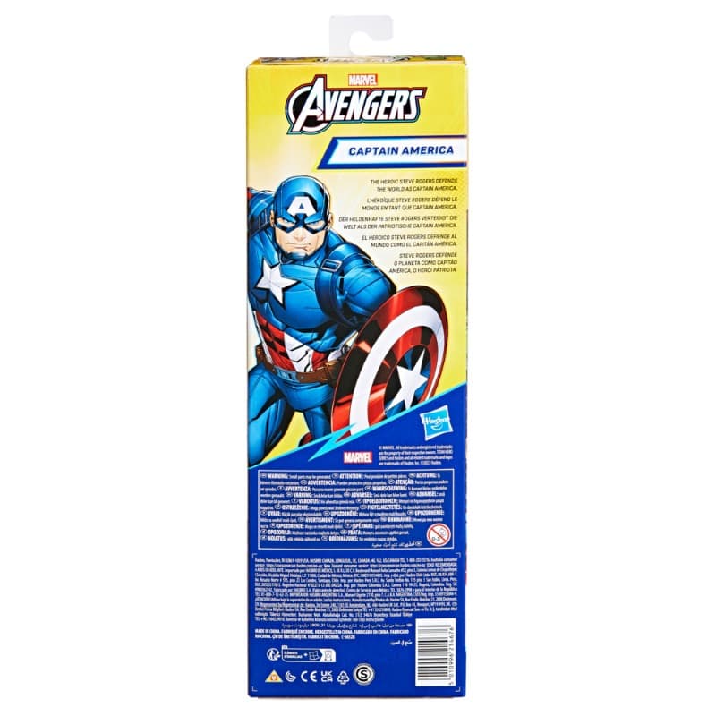 Marvel Avengers Captain America Titan Hero 12 cm Action Figure thumbnail 5