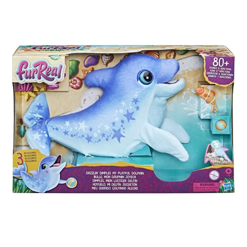 FurReal Dazzlin Dimples My Playful Dolphin