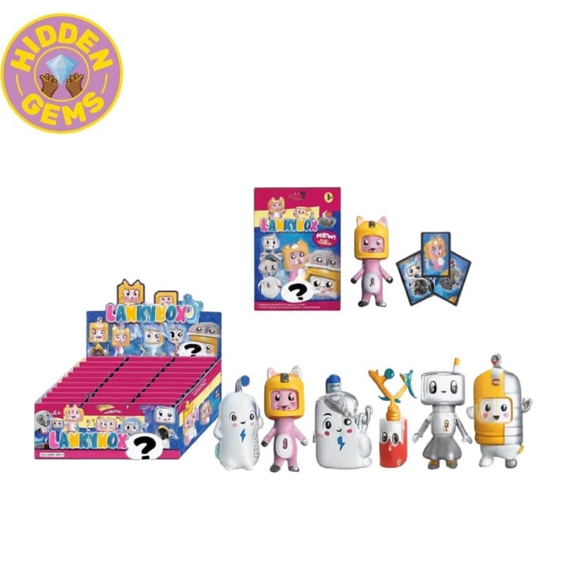 LankyBox Figure with Collectible Cards & Tin Bag – 3.5 Inch