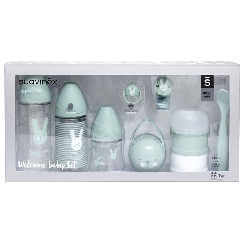 Suavinex - Hygge Welcome Pacifier Baby Set 0-6M - Green thumbnail 3