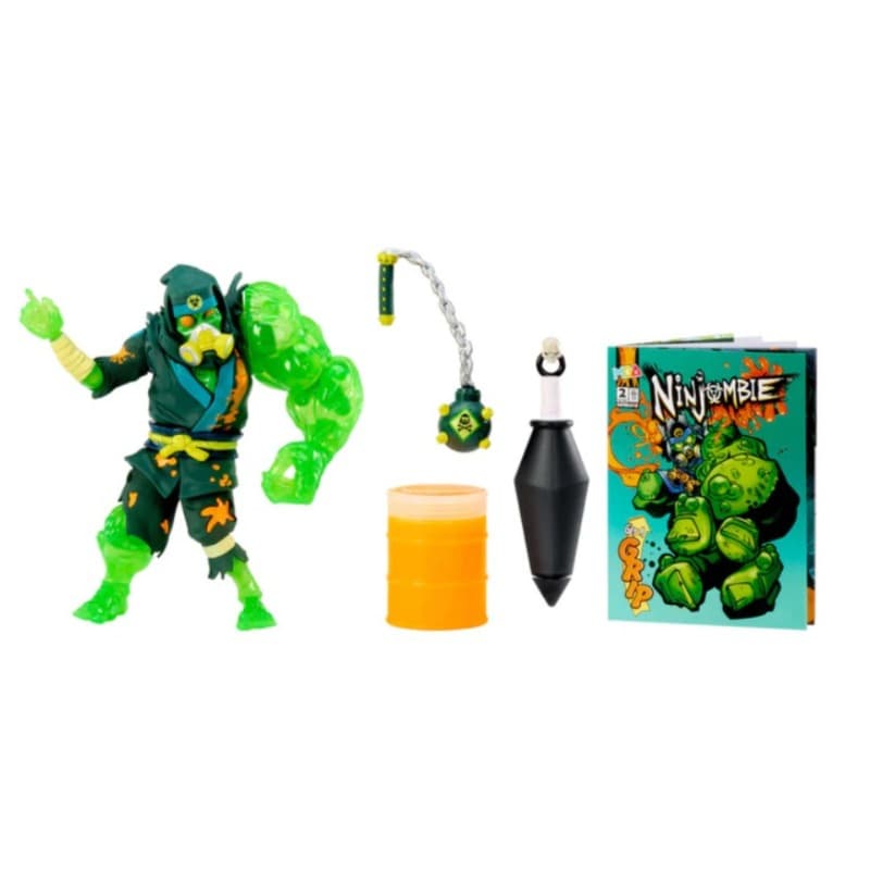 Ninjombie Action Figure Haz Mat thumbnail 3