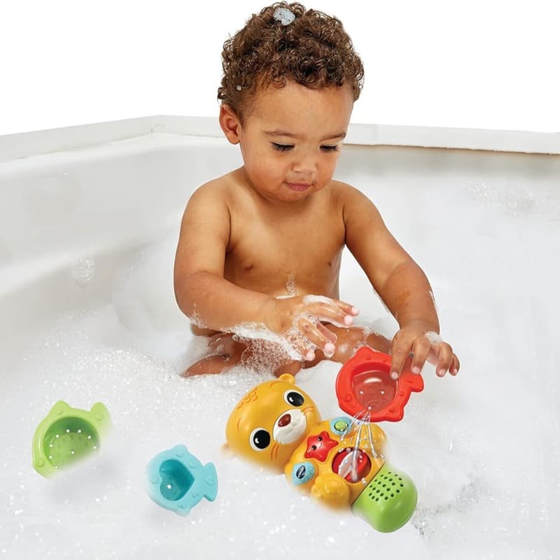 VTech Splashing Fun Otter Bath Toy for Kids with Lights and Music thumbnail 5