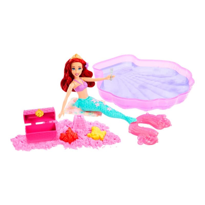 Disney Princess Sand & Swim Ariel Fashion Doll thumbnail 3