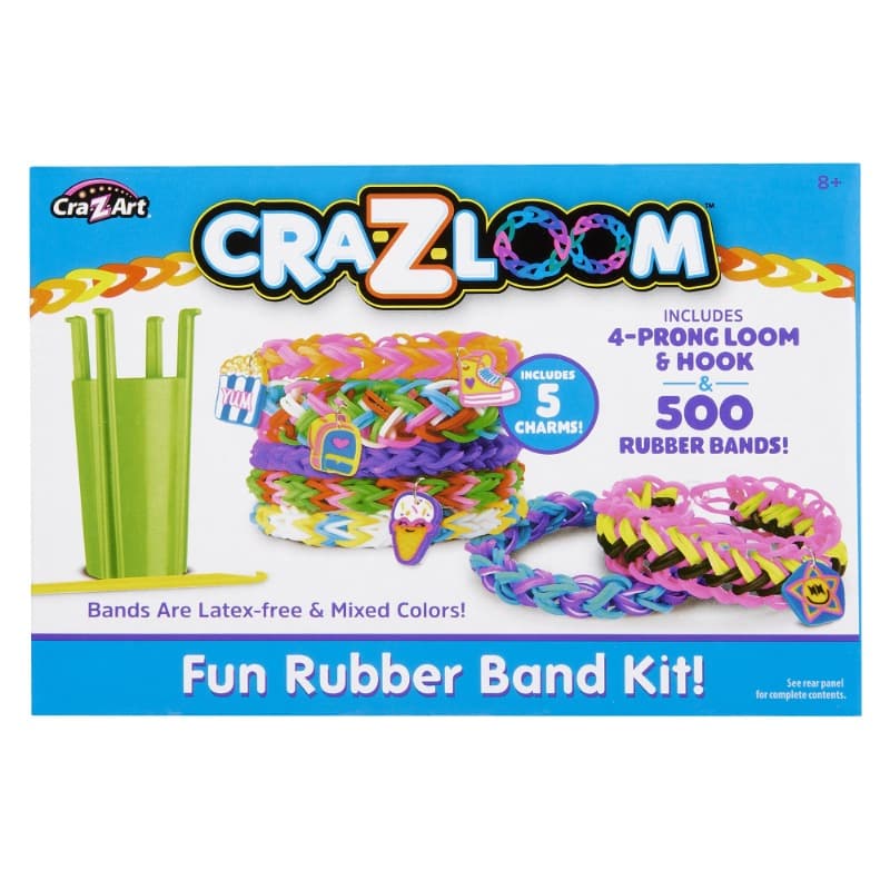 CraZLoom Mini Finger Loom Fun Band Kit