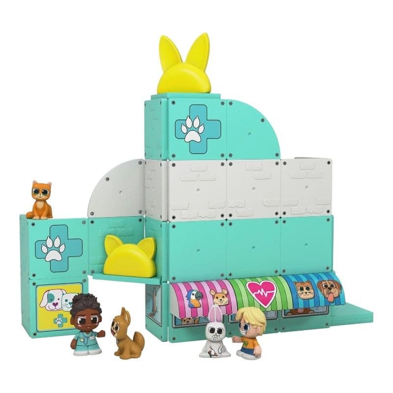 Tile Town Pet Clinic and Rescue Magnetic Tile Set thumbnail 2