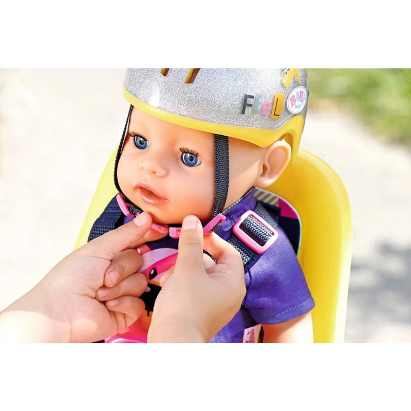 BABY born Bike Helmet for 43 cm Doll - Keeps DolL thumbnail 3