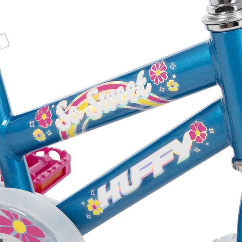 Huffy Bicycle Girls So Sweet Kids Bike 12 Inch - Pink thumbnail 4