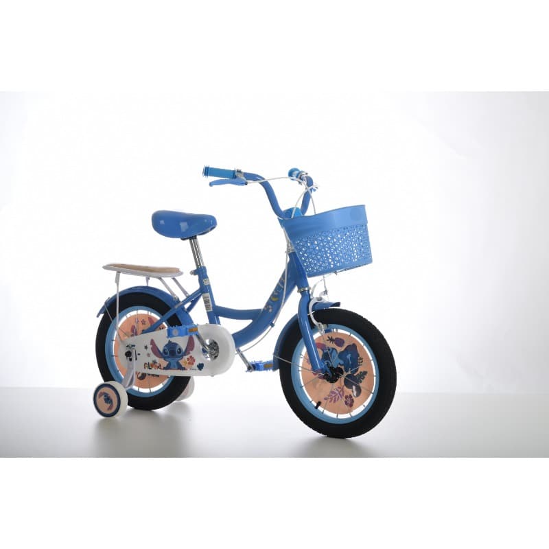 Disney Stitch 16-inch Kids Bicycle with Training Wheels