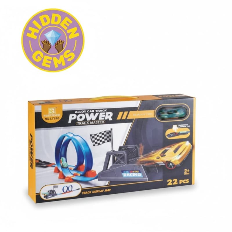 Ultimate Alloy Car Track Power Racing Set