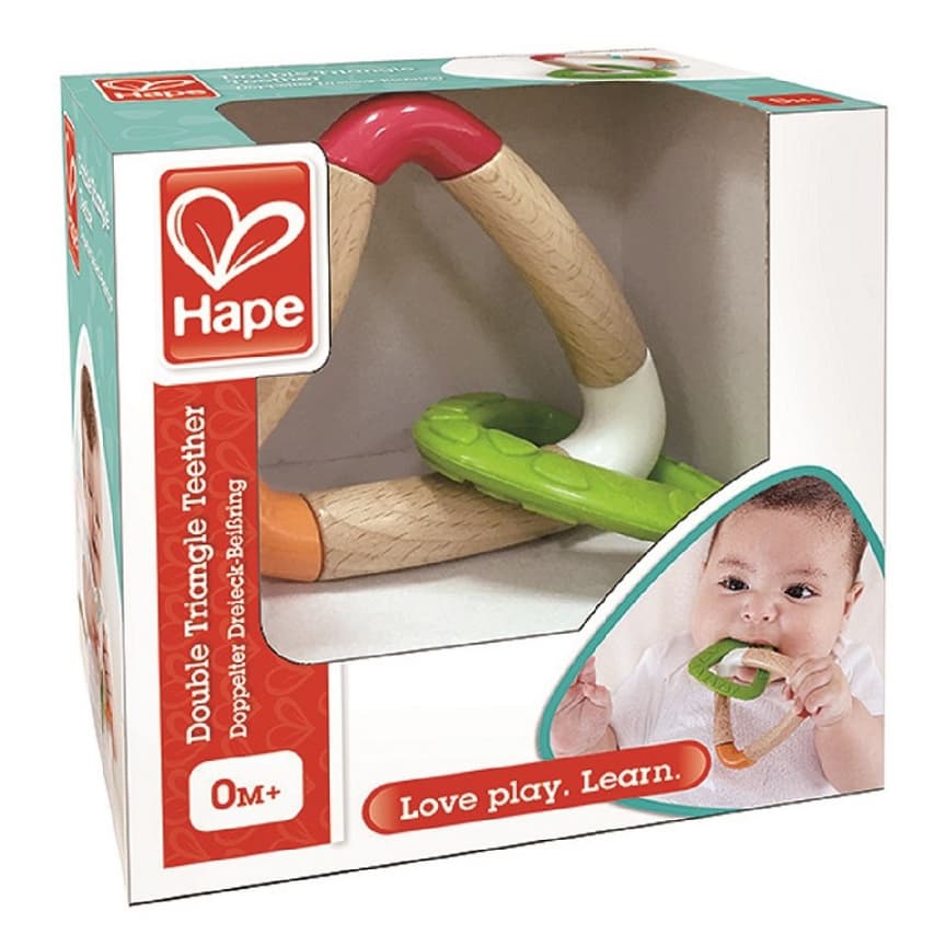 Hape - Double Triangle Teether