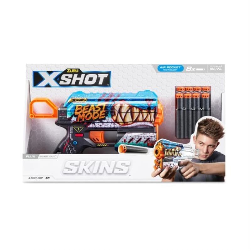 X-Shot Skins Flux Blasters - Beast Out