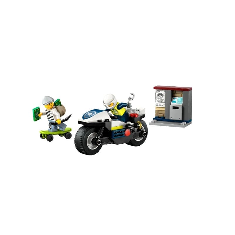 Lego Police Motorcycle Chase 60455 thumbnail 2