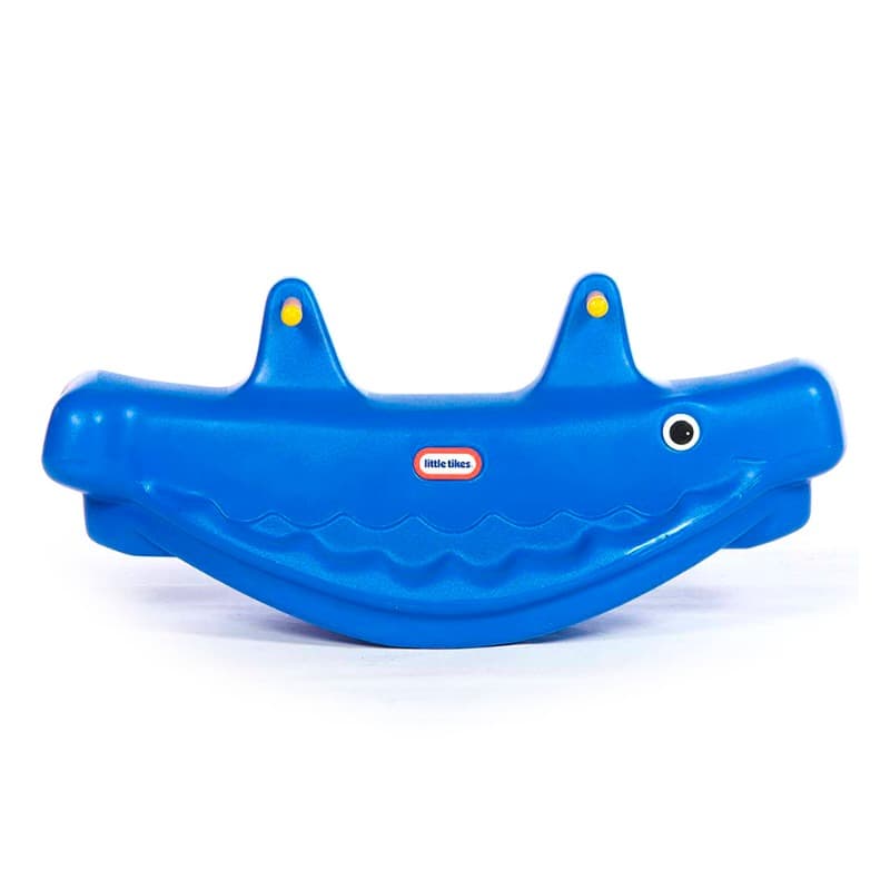 Little Tikes Whale Teeter Totter - Blue 1 Pack thumbnail 3