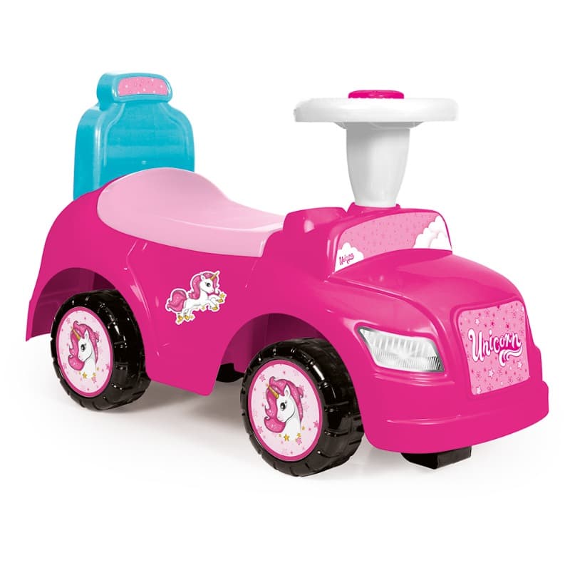 Dolu - Kids 2 in 1 Unicorn Kick Car - Pink