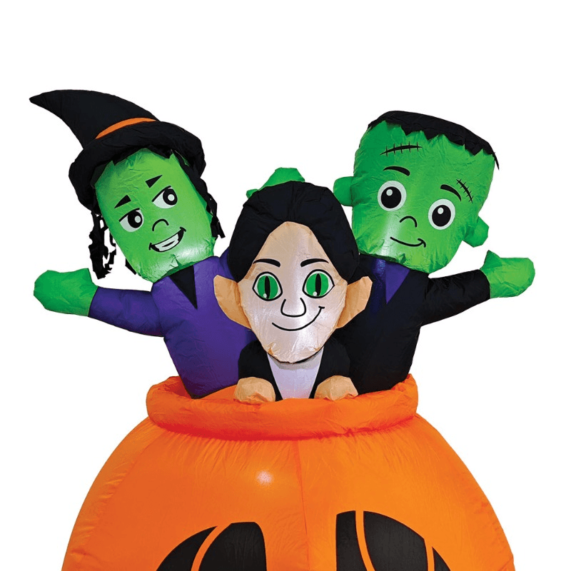 Mad Toys 5 Feet Inflatable Spooky Cauldron thumbnail 3