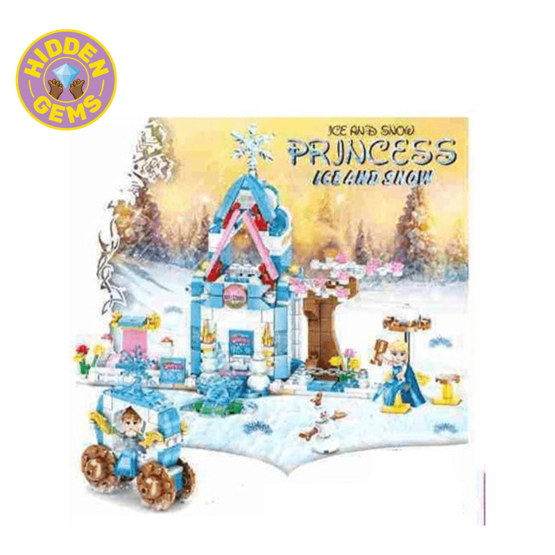 Ice Princess Castle Building Block Set