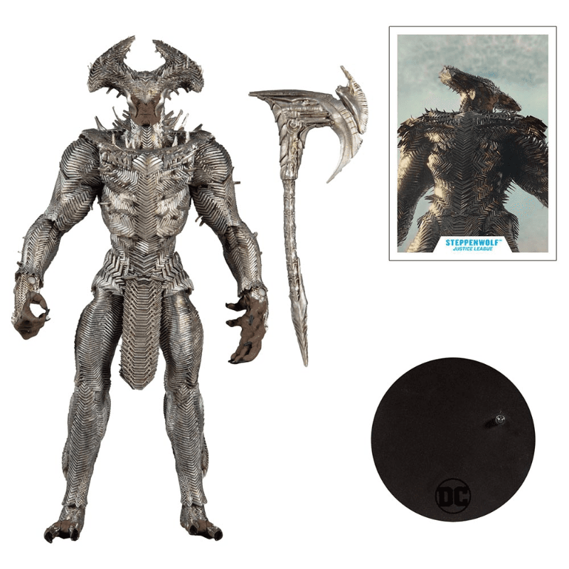 DC Multiverse - Justice League Movie Megafig Steppenwolf thumbnail 3