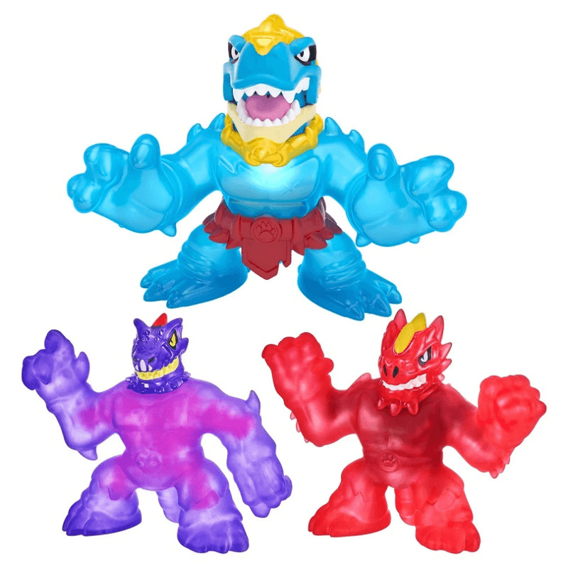 Heroes of Goo Jit Zu Ultra Raptor 3 Figures thumbnail 2