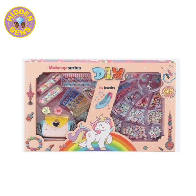 Unicorn DIY Jewelry & Makeup Set