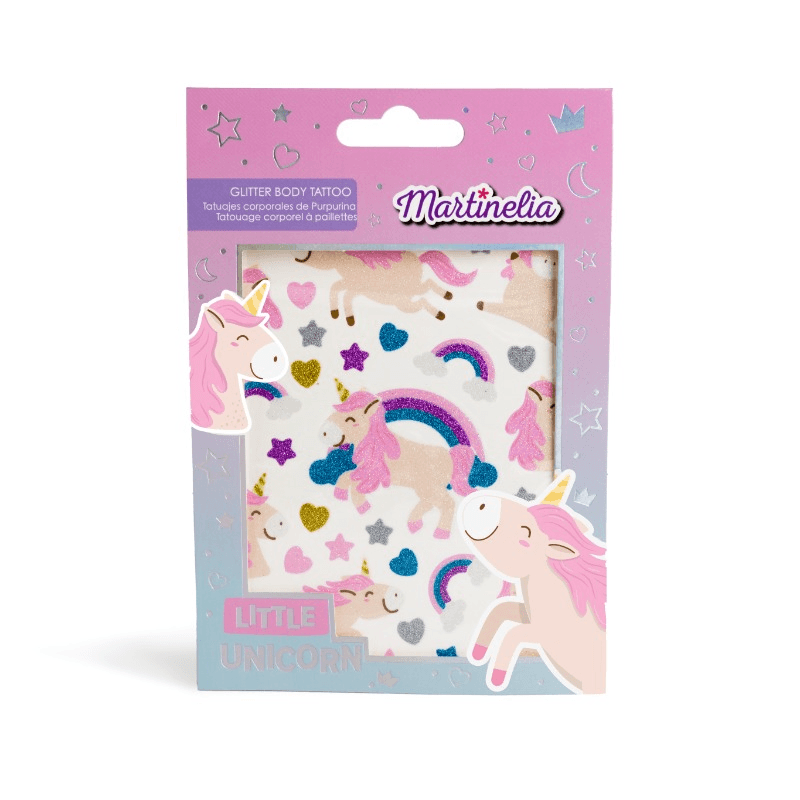 Martinelia Unicorn Glitter Tattoo thumbnail 2