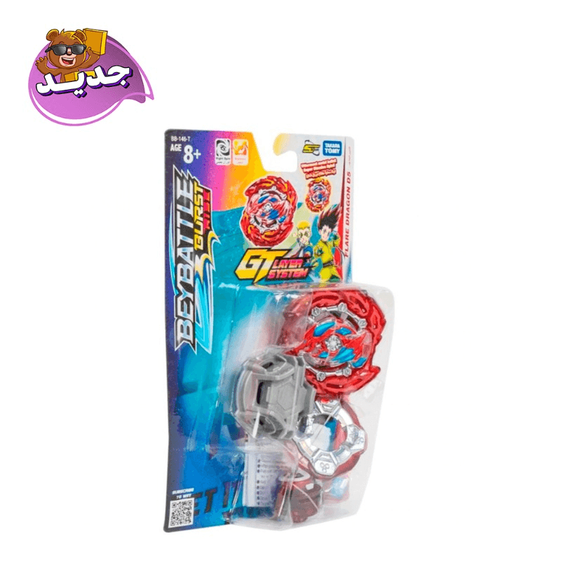 Beybattle Burst S4 Starter Flare Dragon D5
